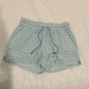 southern tide shorts in color wake blue